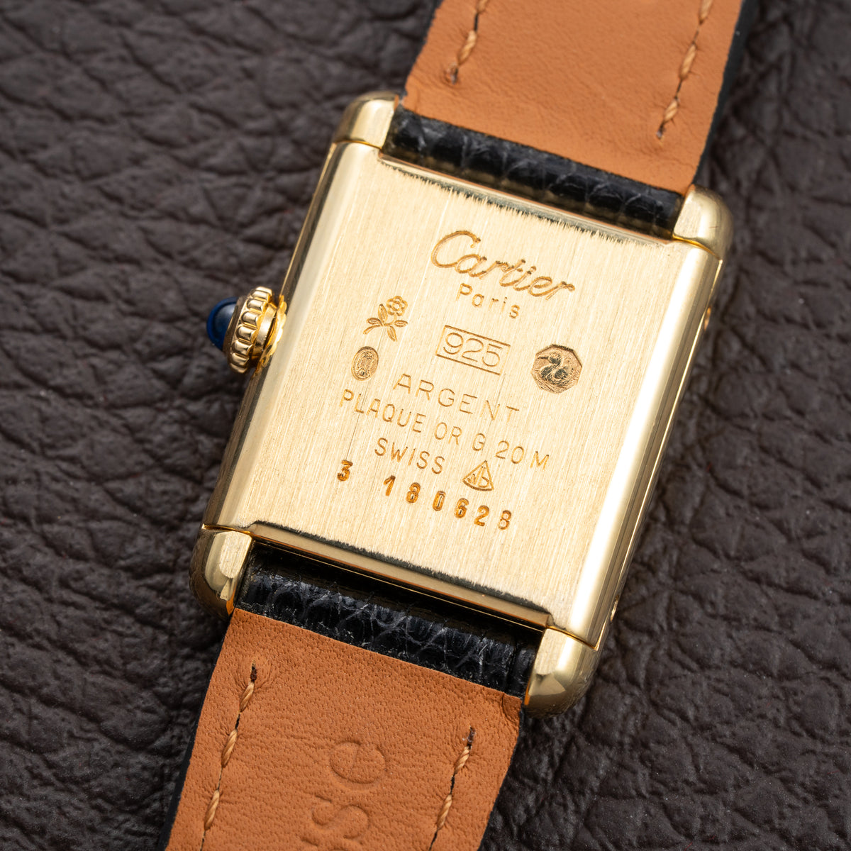 Cartier Tank Lady Must de Vermeil Lemon Roman Dial PM Cartier Service 2026