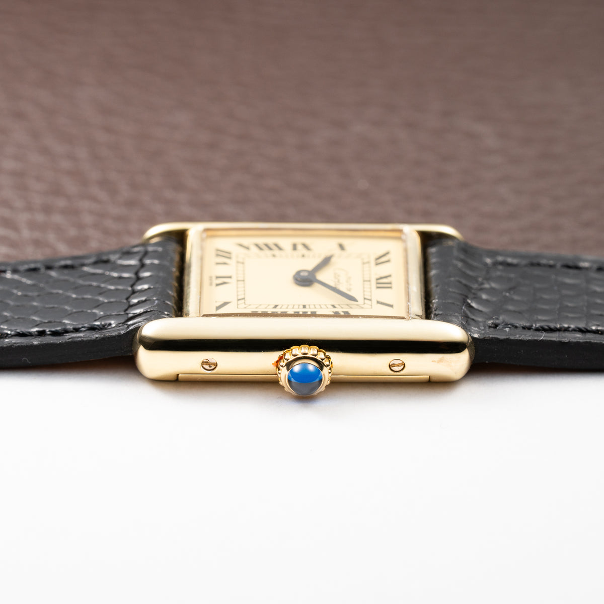Cartier Tank Lady Must de Vermeil Lemon Roman Dial PM Cartier Service 2026
