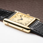 Cartier Tank Lady Must de Vermeil Lemon Roman Dial PM Cartier Service 2026