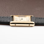 Cartier Tank Must de Roman Lemon Dial Vermeil PM from 1980s