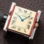 Cartier Tank Must de Lemon Roman Dial Vermeil Ref 590005 from 1990s