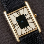 Cartier Tank Must de Vermeil Cloisonné Ivory Mirror Dial GM Ref. 6 81006 Cartier Service 2026