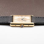 Cartier Tank Must de Vermeil Cloisonné Ivory Mirror Dial GM Ref. 6 81006 Cartier Service 2026