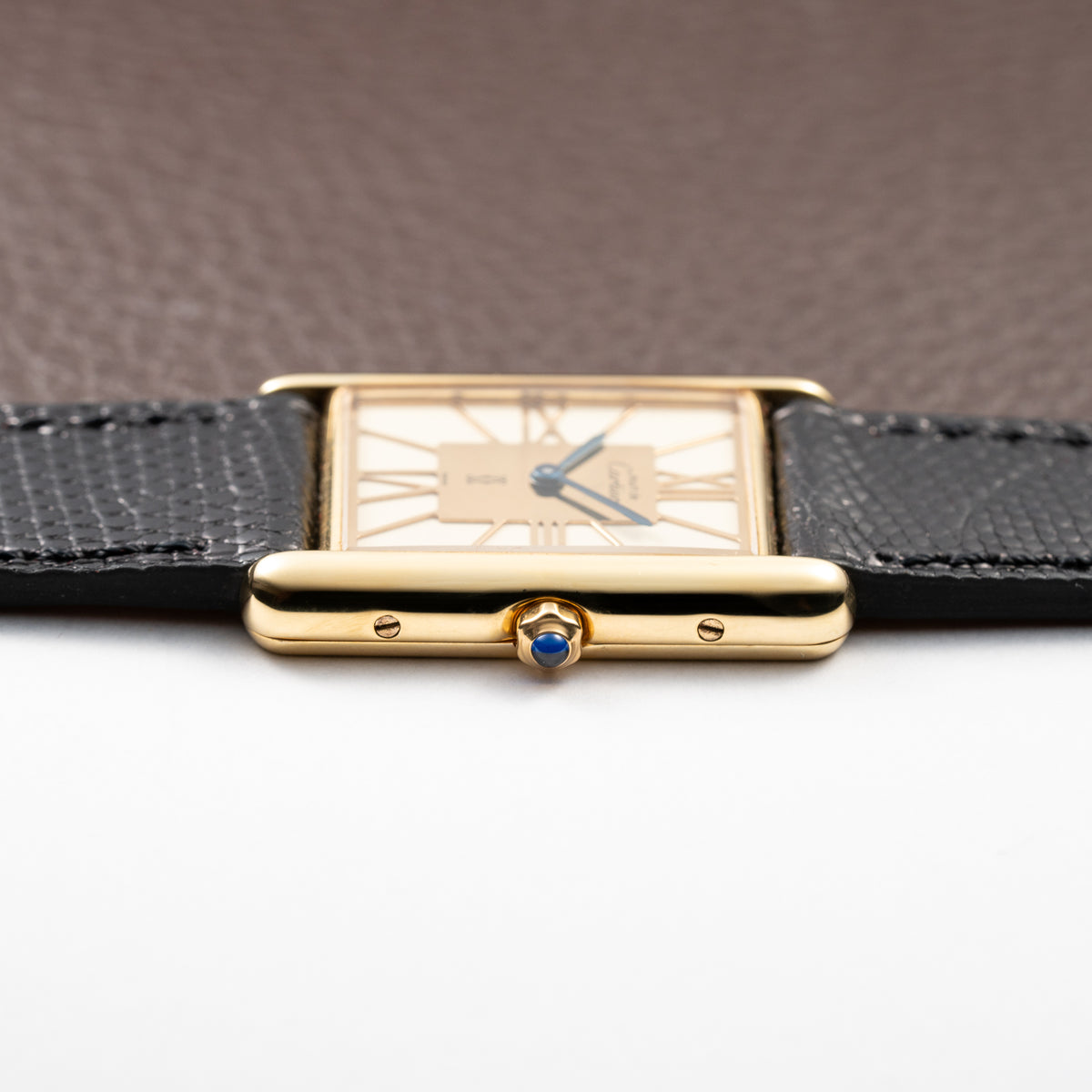 Cartier Tank Must de Vermeil Cloisonné Ivory Mirror Dial GM Ref. 6 81006 Cartier Service 2026