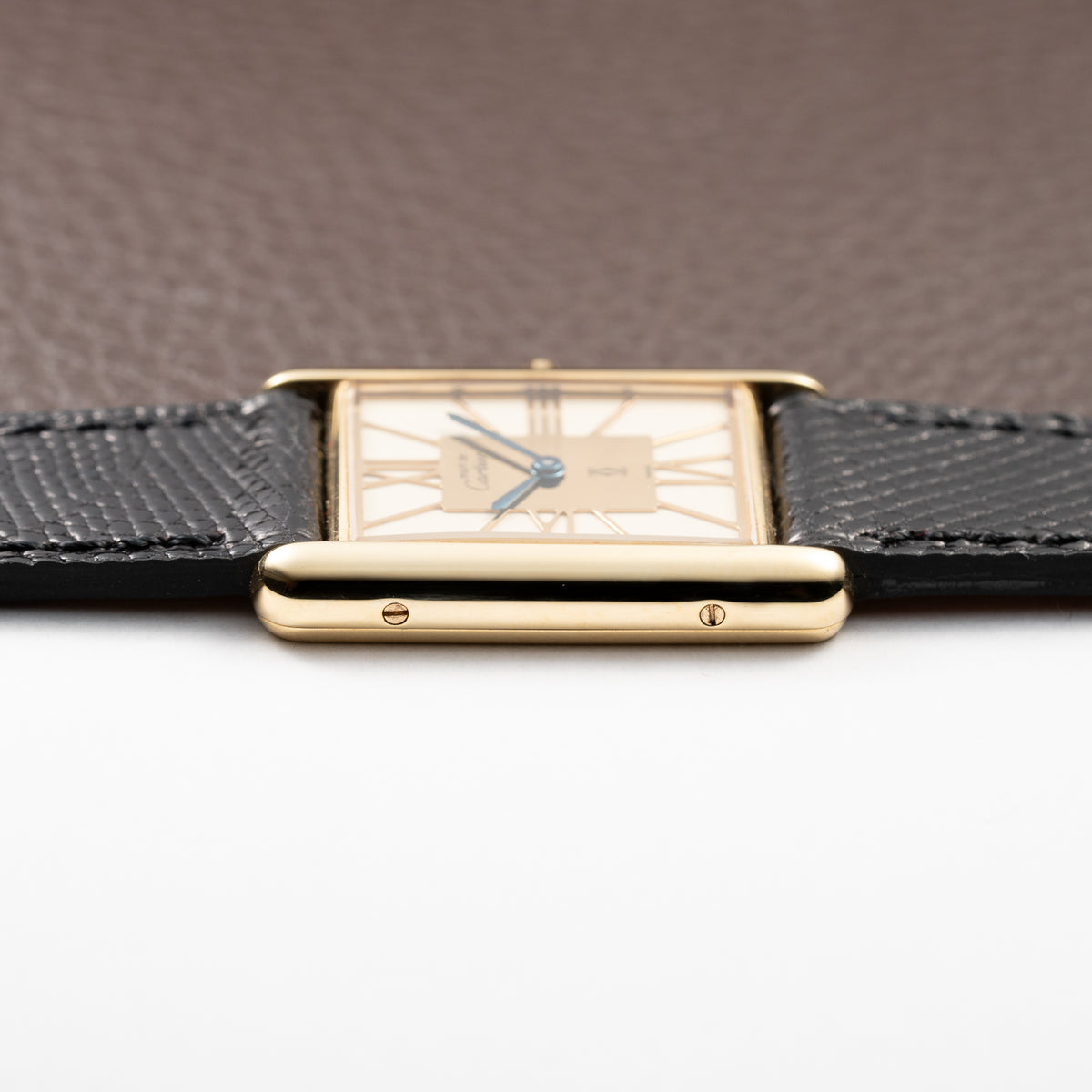 Cartier Tank Must de Vermeil Cloisonné Ivory Mirror Dial GM Ref. 6 81006 Cartier Service 2026