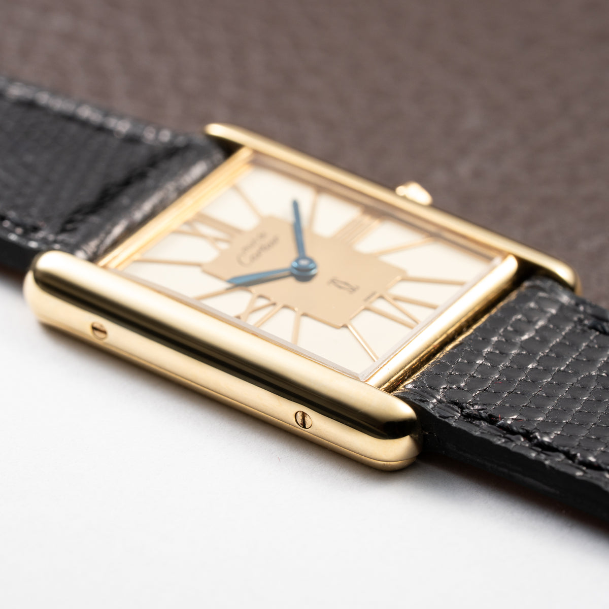 Cartier Tank Must de Vermeil Cloisonné Ivory Mirror Dial GM Ref. 6 81006 Cartier Service 2026