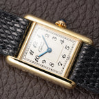 Cartier Tank Must de Vermeil Breguet Numerals Quartz PM Ref. 5057001 From 1990s