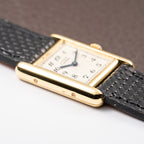 Cartier Tank Must de Vermeil Breguet Numerals Quartz PM Ref. 5057001 From 1990s