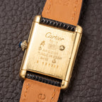Cartier Tank Must de Vermeil "Discor" Dial PM from 1980s