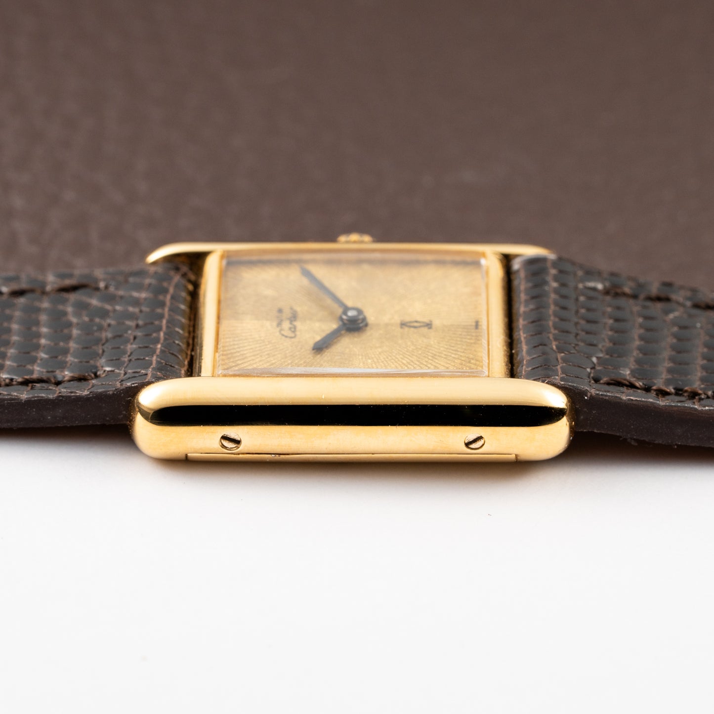 Cartier Tank Must de Vermeil "Discor" Dial PM from 1980s