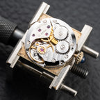 Cartier Tank Must de Roman Lemon Dial Vermeil PM from 1980s