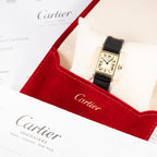Cartier Tank Must de Lemon Roman Dial PM Vermeil Quartz with Paperwork Ref 5057001 from 1990s