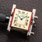 Cartier Tank Must de Vermeil Lemon Roman Dial Quartz PM Ref. 3 66001 From 1990s