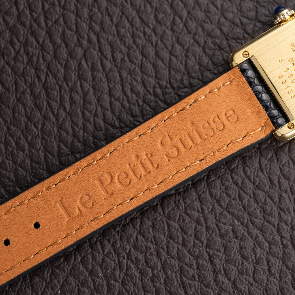 Cartier Tank Must de Vermeil Lemon Roman Dial Quartz PM Ref. 3 66001 From 1990s