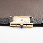 Cartier Tank Must de Vermeil Lemon Roman Dial Quartz PM Ref. 3 66001 From 1990s