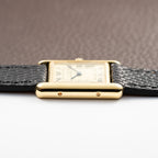 Cartier Tank Must de Vermeil Lemon Roman Dial Quartz PM Ref. 3 66001 From 1990s