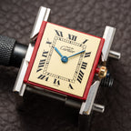 Cartier Tank Must de Lemon Roman Dial β 091 AM ZF MANAUS Brazil Export Market Vermeil PM Quartz Ref 3 66001 from 1980s