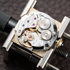 Cartier Tank Must de ‘Turtle Shell’ Brown Wood Dial Vermeil PM SM from 1980s