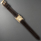 Cartier Tank Must de Vermeil Roman Lemon Dial PM from 1980s