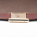 Cartier Tank Must de “Trinity” Mirror Dial GM Vermeil Full Set from 1981