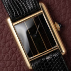 Cartier Tank Must de Trinity Mirror Dial Vermeil PM from 1980s