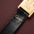 Cartier Tank Must de Trinity Mirror Dial Vermeil PM from 1980s