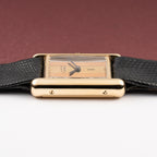 Cartier Tank Must de Trinity Mirror Dial Vermeil PM from 1980s