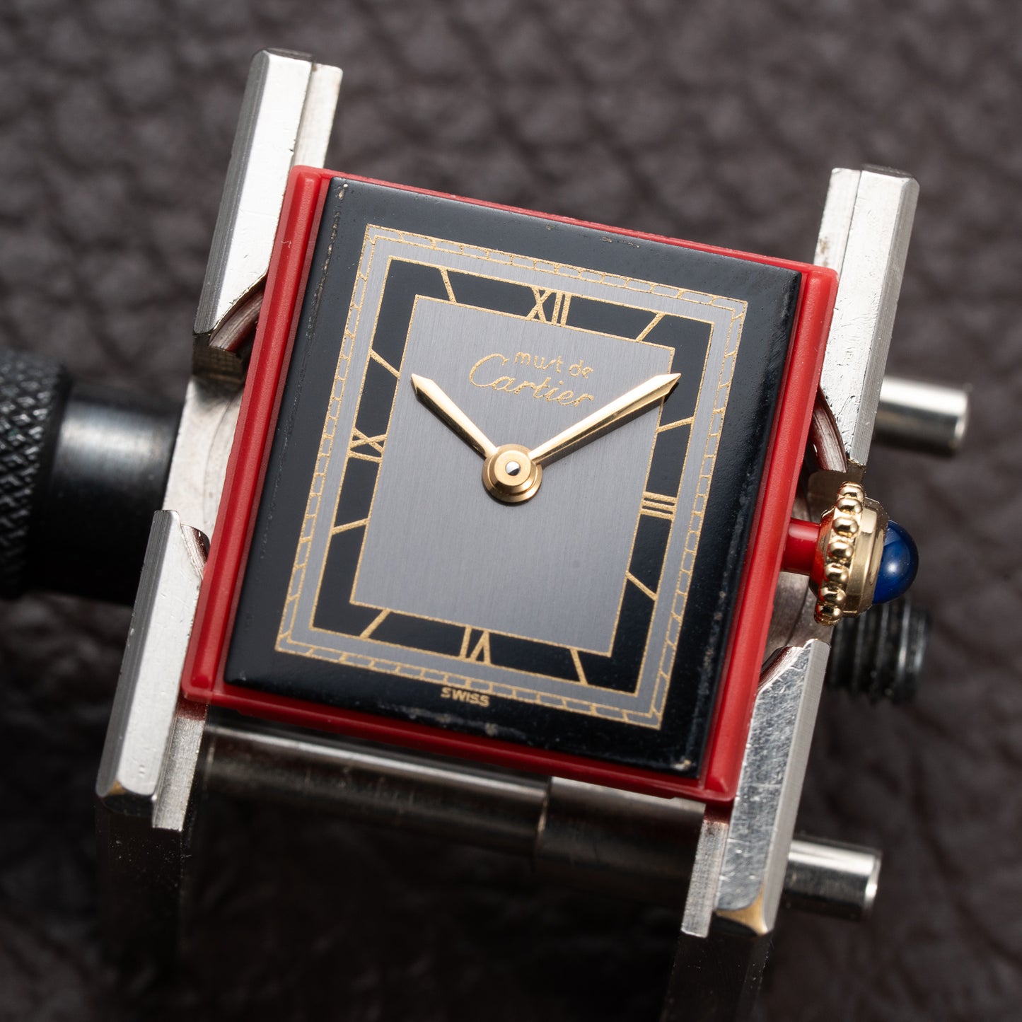 Cartier Tank Must de Vermeil Two-Tone Art Deco Dial Cartier Serviced 2026 Ref 3 66001 from 1980s