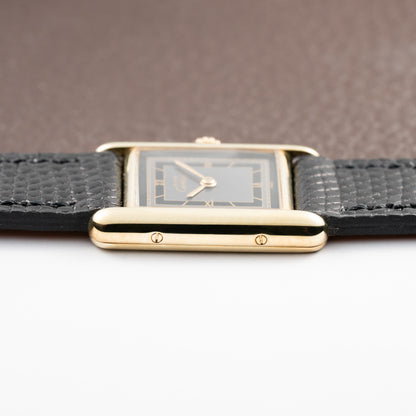 Cartier Tank Must de Vermeil Two-Tone Art Deco Dial Cartier Serviced 2026 Ref 3 66001 from 1980s