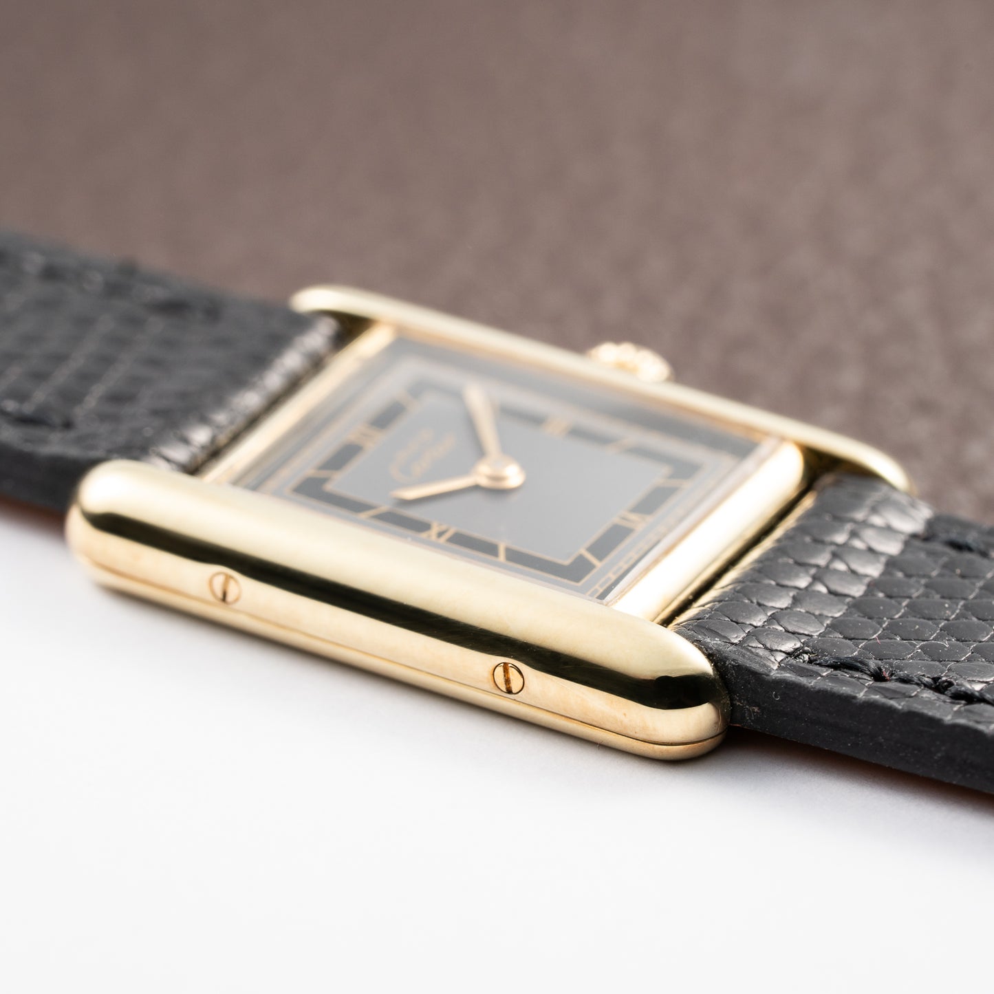 Cartier Tank Must de Vermeil Two-Tone Art Deco Dial Cartier Serviced 2026 Ref 3 66001 from 1980s