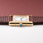 Cartier Tank Must de Vermeil White Tricolor Dial PM Ref 5057001 Full Set from 1993