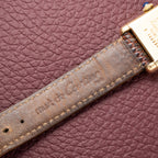 Cartier Tank Must de Vermeil ‘Turtle Shell’ Brown Wood Dial PM from 1980s