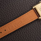 Cartier Tank Must de Lemon Roman Dial Vermeil PM from 1980s