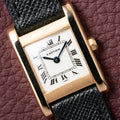 Cartier Tank Normale Paris Dial Ref. 78093 in 18K Yellow Gold PM from 1970s