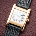 Cartier Tank Normale Paris Dial Ref. 78093 in 18K Yellow Gold PM from 1970s