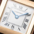 Cartier Tank Normale Paris Dial Ref. 78093 in 18K Yellow Gold PM from 1970s