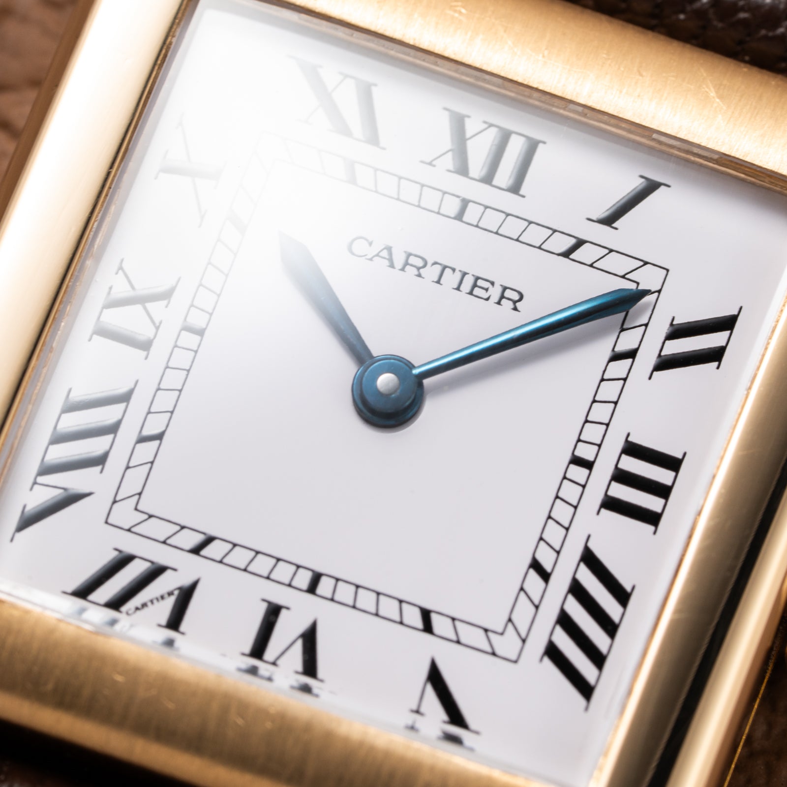 Cartier Tank Normale 18K Yellow Gold Ref. 78092 from 1970s