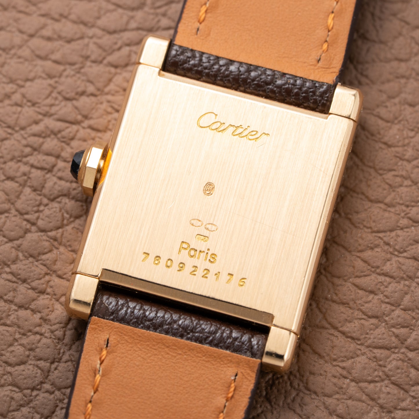 Cartier Tank Normale 18K Yellow Gold Ref. 78092 from 1970s