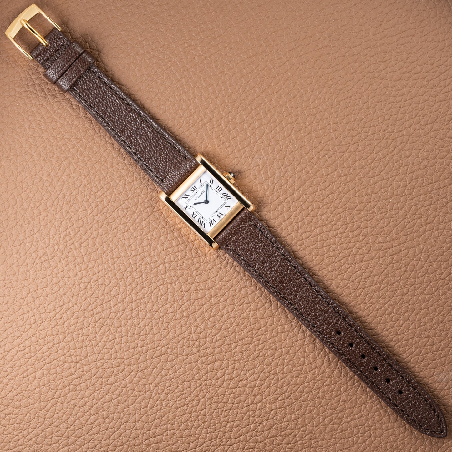 Cartier Tank Normale 18K Yellow Gold Ref. 78092 from 1970s