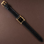 Cartier Tank Must de Vermeil Black 'onyx' Dial PM 1980s