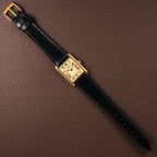 Cartier Tank Must de Vermeil Roman Lemon Dial GM Ref 590005 from 1990s