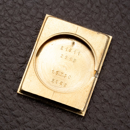 Cartier Tank “Pallisandre de Rio” “Tank Wood” Mohogany Ref 21611 from 1975