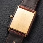 Cartier Tank “Pallisandre de Rio” “Tank Wood” Mohogany Ref 21611 from 1975
