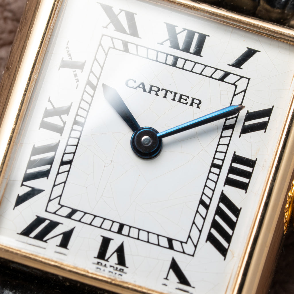 Cartier Tank Louis Mini PM Paris Dial Ref 67117 from 1970s