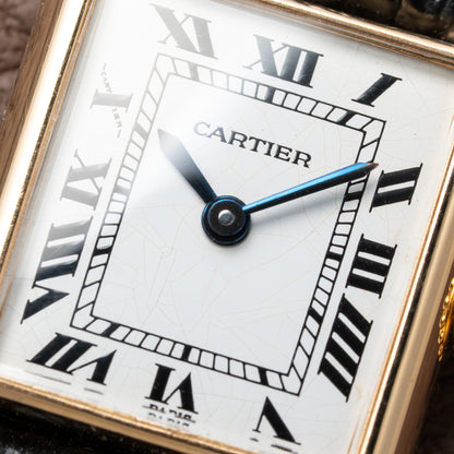 Cartier Tank Louis Mini PM Paris Dial Ref 67117 from 1970s
