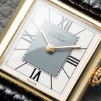 Cartier Must de Tank Vermeil Grey Art Deco Dial Reference 5057001