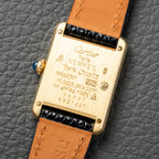 Cartier Must de Tank Vermeil Grey Art Deco Dial Reference 5057001