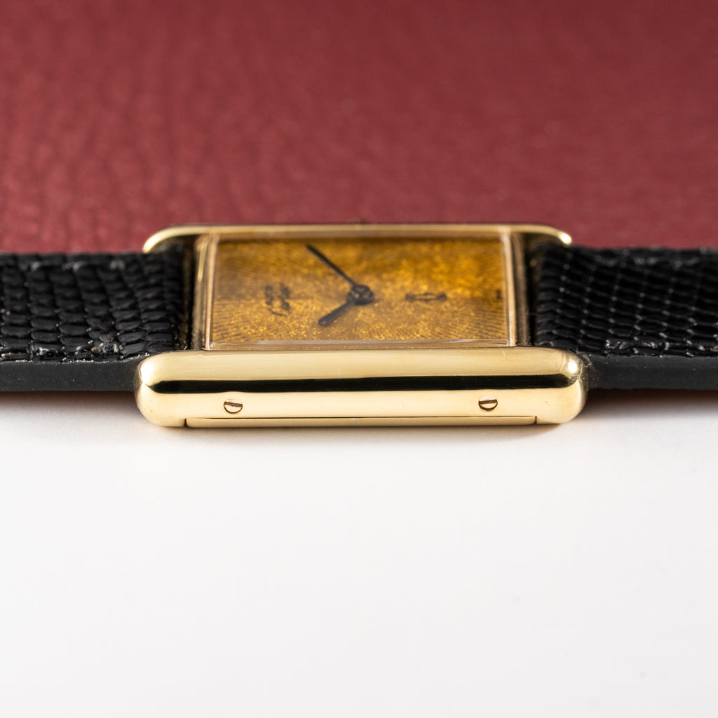 Cartier Must de Tank Vermeil "Discor" Dial GM (1990s)