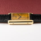 Cartier Must de Tank Vermeil "Discor" Dial GM (1990s)