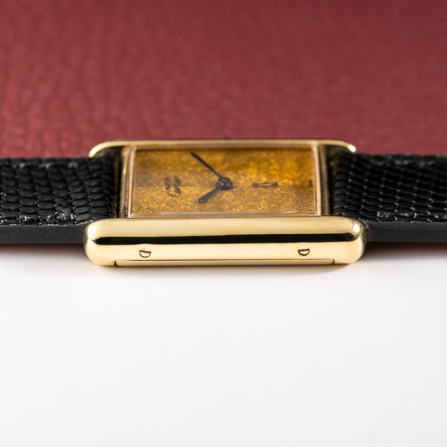Cartier Must de Tank Vermeil "Discor" Dial GM (1990s)